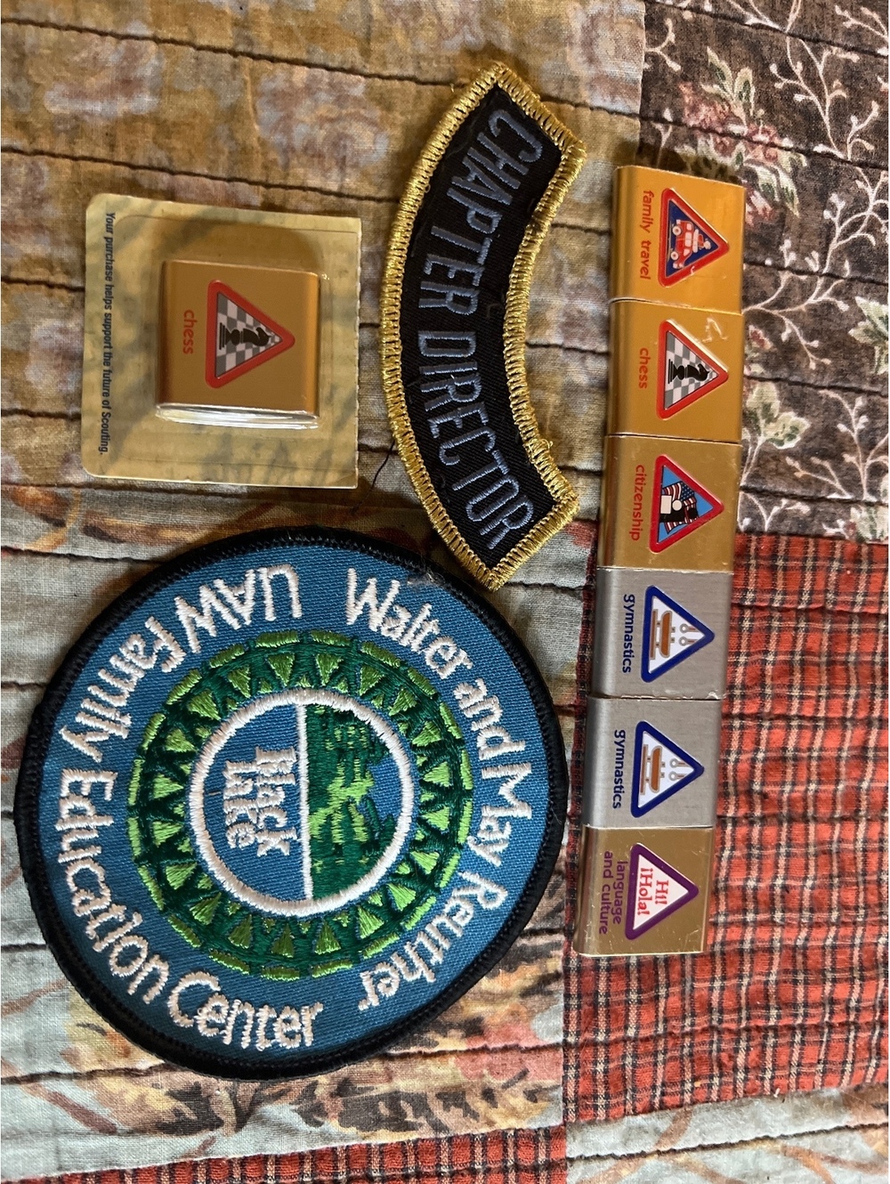 Vintage Walter and May Reuther UAW Family Education Center Patch and Chapter 10P